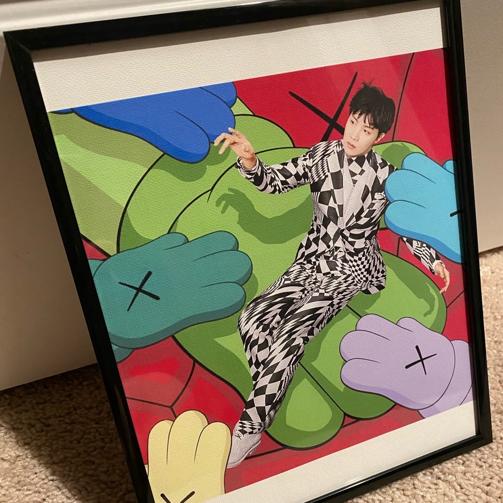 KAWS J-Hope Art Canvas